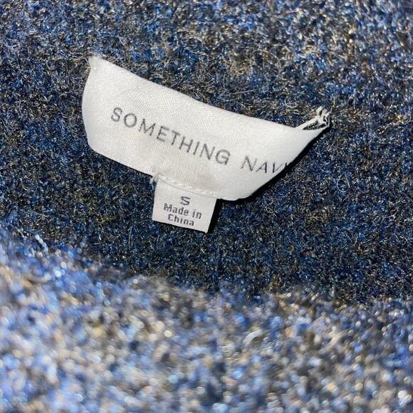 NEW Something Navy Black Maisie off the shoulder Sweater S / Small - Picture 6 of 8